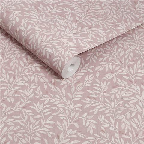 NEXT Ditsy Leaf Wallpaper 145595 Blush