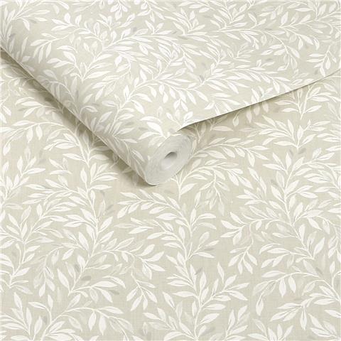 NEXT Ditsy Leaf Wallpaper 145596 Ivory
