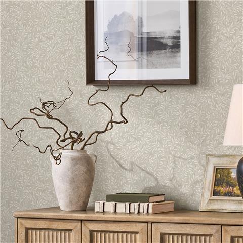 NEXT Ditsy Leaf Wallpaper 145596 Ivory