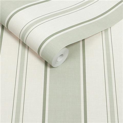 NEXT Country Stripe Wallpaper 145601 Sage
