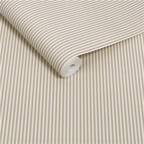 NEXT Ticking Stripe Wallpaper 145606 Natural