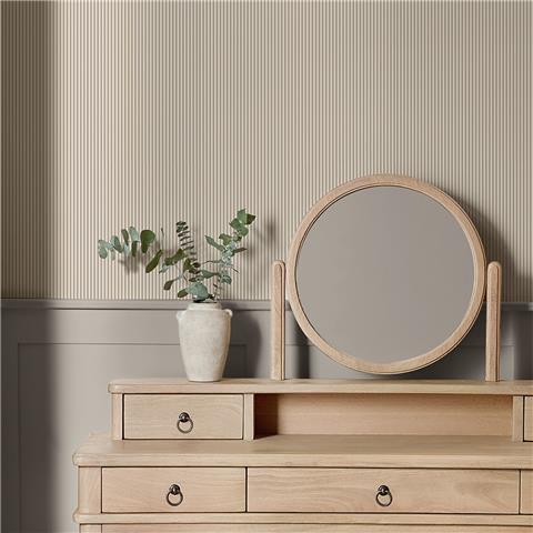 NEXT Ticking Stripe Wallpaper 145606 Natural