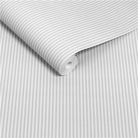 NEXT Ticking Stripe Wallpaper 145607 Soft Grey
