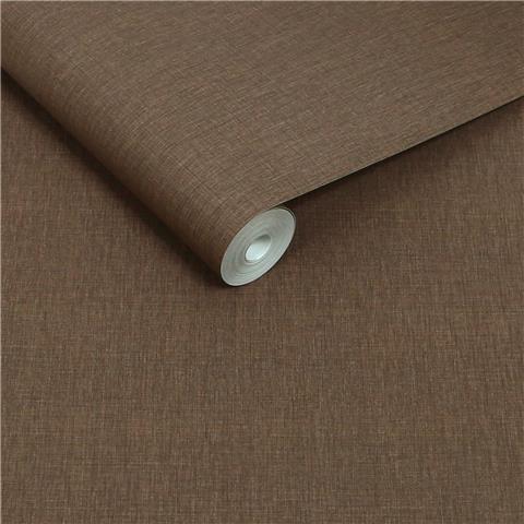 NEXT Linen Look Wallpaper 145634 Chocolate