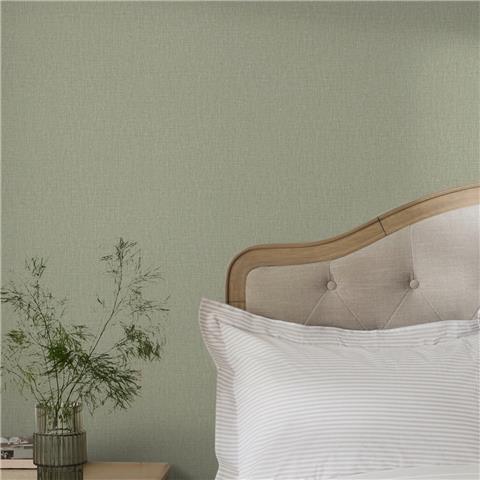 NEXT Linen Look Wallpaper 145638 Sage