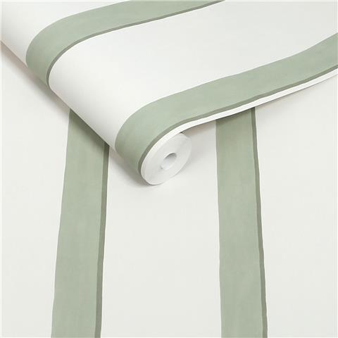 NEXT Painted Stripe Wallpaper 145639 Green