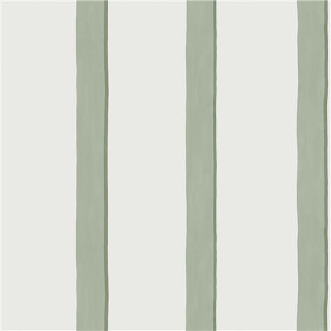 NEXT Painted Stripe Wallpaper 145639 Green