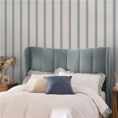 NEXT Painted Stripe Wallpaper 145640 Blue