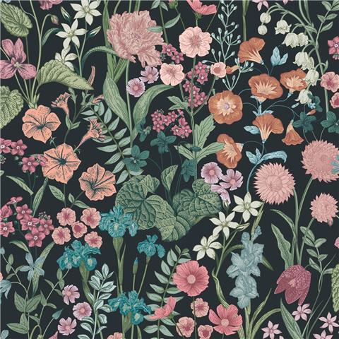 NEXT Botanical Floral Wallpaper 145643 Night