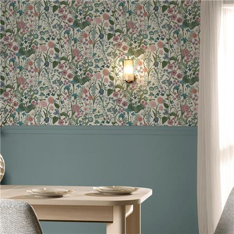 NEXT Botanical Floral Wallpaper 145644 Day
