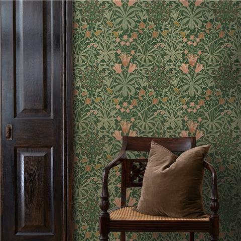 William Morris at Home Wallpaper Woodland Weeds 145677 Forest