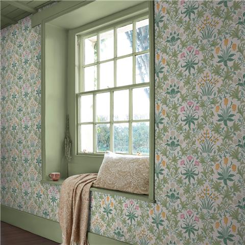 William Morris at Home Wallpaper Celandine 145680 Spring Garden