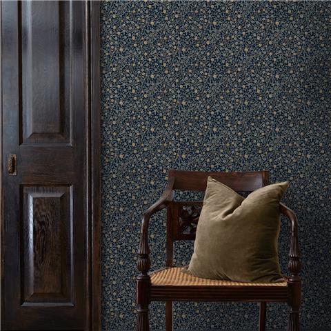William Morris at Home Wallpaper Clover 145686 Midnight