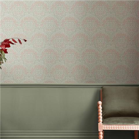William Morris at Home Wallpaper Michaelmas Daisy 145687 Peony + Sage