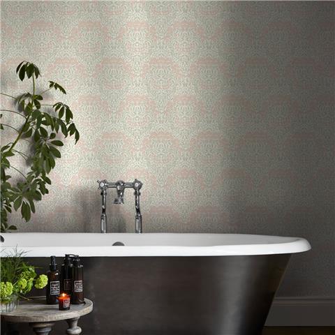 William Morris at Home Wallpaper Michaelmas Daisy 145687 Peony + Sage