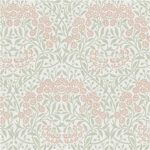 William Morris at Home Wallpaper Michaelmas Daisy 145687 Peony + Sage