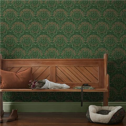 William Morris at Home Wallpaper Michaelmas Daisy 145689 Forest