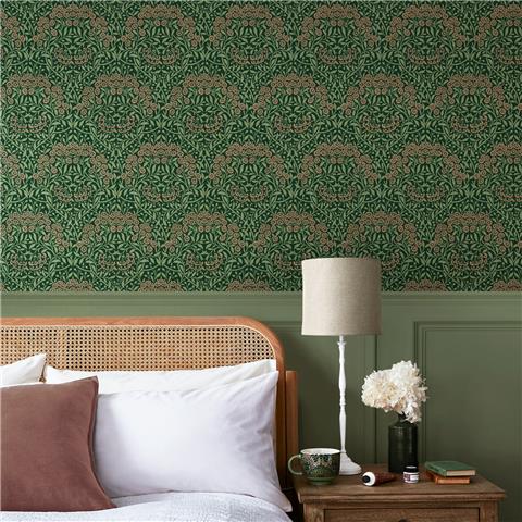 William Morris at Home Wallpaper Michaelmas Daisy 145689 Forest