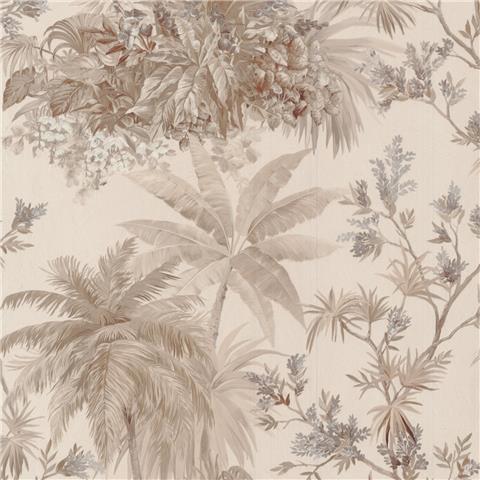 Boutique Sanctuary Wallpaper Bali Palm 145698 Pebble