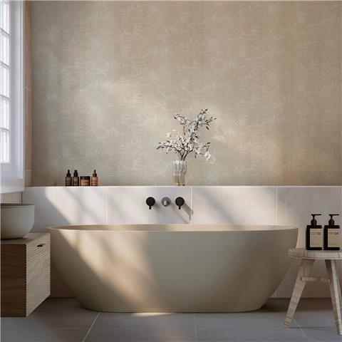 Boutique Sanctuary Wallpaper Amazonia Palm 145707 Pearl