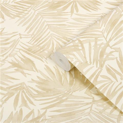 Boutique Sanctuary Wallpaper Amazonia Palm 145711 Gold