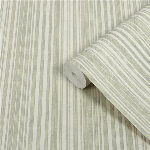 Boutique Sanctuary Wallpaper Marina Stripe 145716 sage