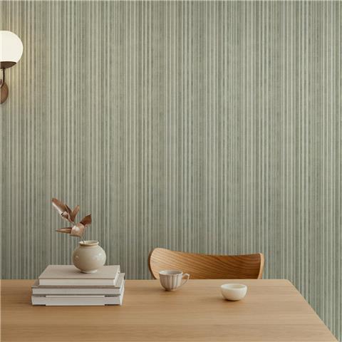 Boutique Sanctuary Wallpaper Marina Stripe 145716 sage