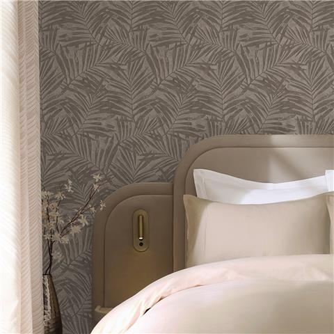 Next Luxe Wallpaper Palmetta 145911 Putty