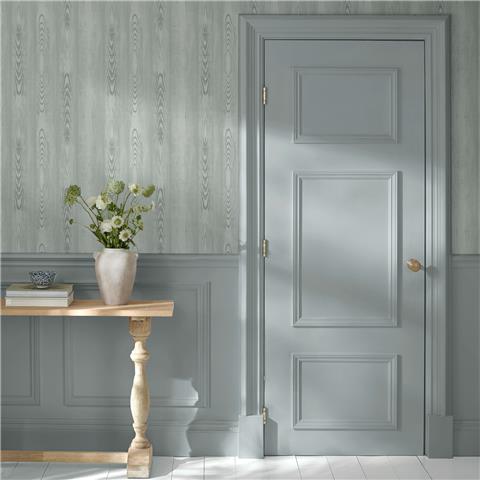 Martha Stewart Wallpaper Bedford Faux Bois 146790 Sage