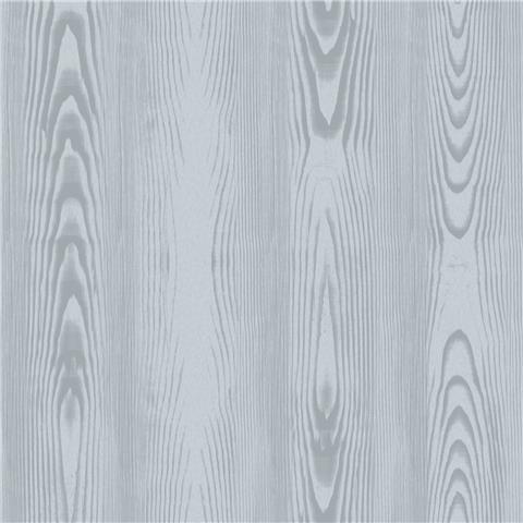 Martha Stewart Wallpaper Bedford Faux Bois 146791 Mineral Blue