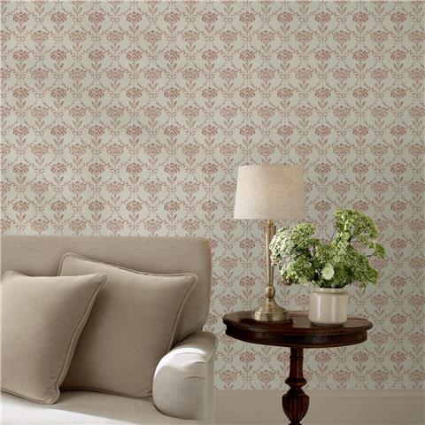 Martha Stewart Wallpaper Chateau Fleur 146794 Russet