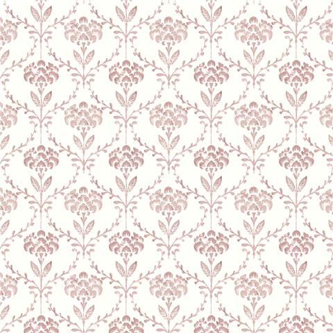 Martha Stewart Wallpaper Chateau Fleur 146794 Russet