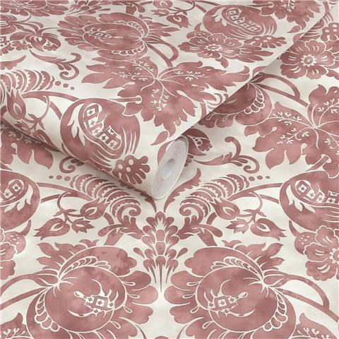 Martha Stewart Wallpaper Florentine Damask 146797 Russet