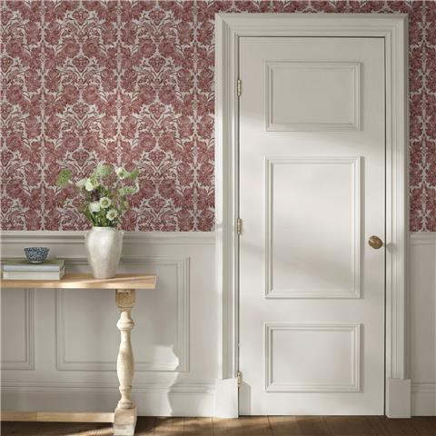 Martha Stewart Wallpaper Florentine Damask 146797 Russet
