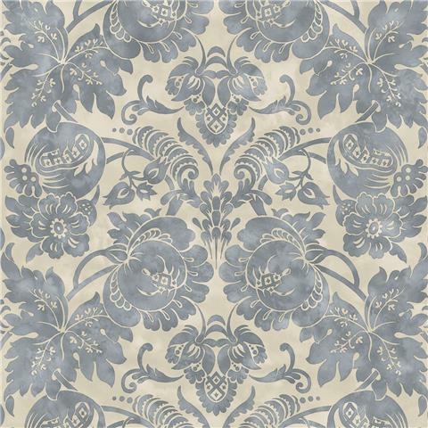 Martha Stewart Wallpaper Florentine Damask 146798 Tarn