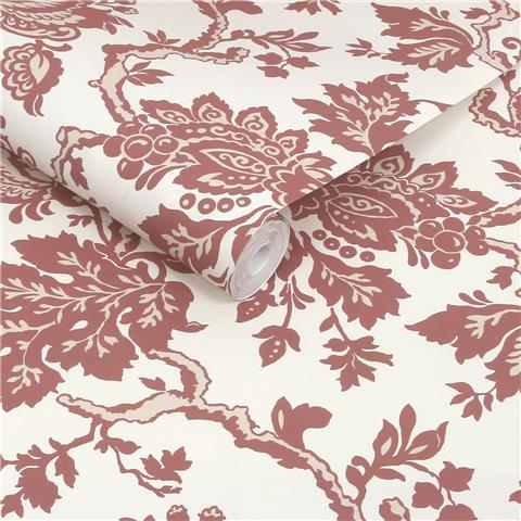 Martha Stewart Wallpaper Jacobean Antique 146806 Russet