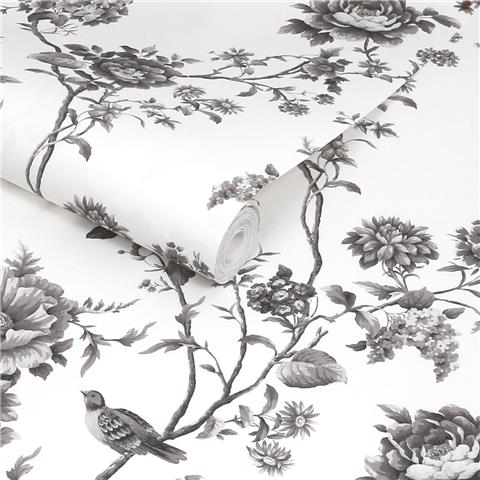 Martha Stewart Wallpaper Floral Vine 146811 Silhouette
