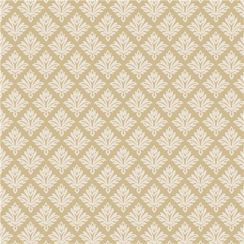 Martha Stewart Wallpaper Artisan Floral 146812 Antique Gold