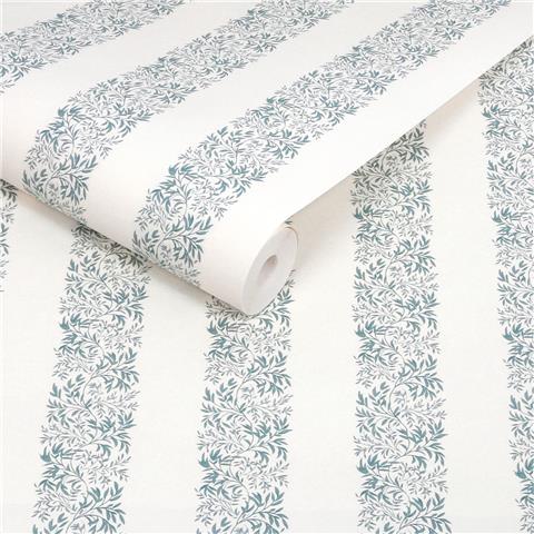 Martha Stewart Wallpaper Heritage Garden Stripe 146818 Tarn