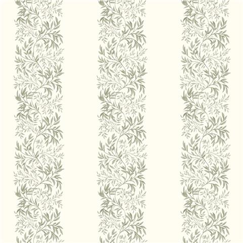 Martha Stewart Wallpaper Heritage Garden Stripe 146819 Moss