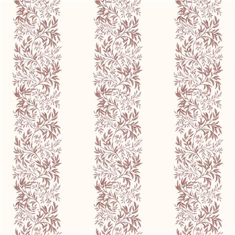 Martha Stewart Wallpaper Heritage Garden Stripe 146821 Russet