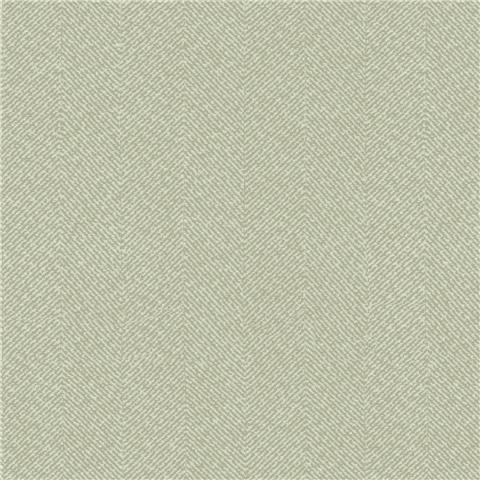 Sophie Allport Herringbone Texture Wallpaper 146837 Mossbank Green