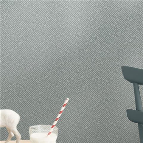 Sophie Allport Herringbone Texture Wallpaper 146838 Morning Fog