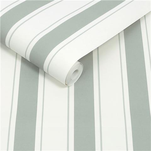 Sophie Allport Oundle Stripe Wallpaper 146843 Morning Fog