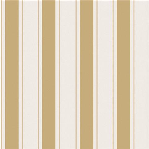 Sophie Allport Oundle Stripe Wallpaper 146845 Warm Honey