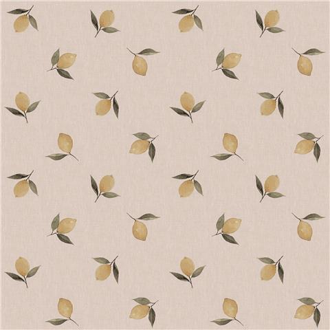 Sophie Allport Lemons Wallpaper 146848 Soft Linen