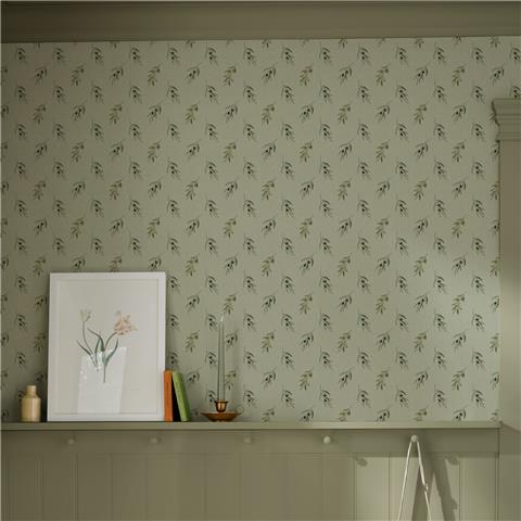 Sophie Allport Olive Branch Wallpaper 146849 Greenhouse