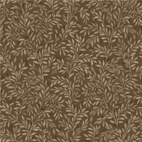 NEXT Ditsy Leaf Wallpaper 146875 Ochre