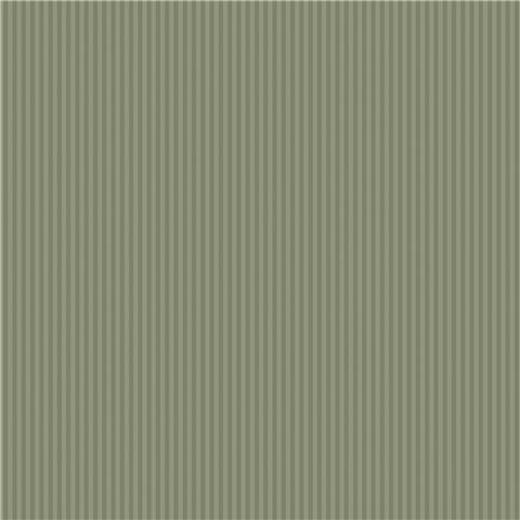 NEXT Ticking Stripe Wallpaper 146879 Deep Green