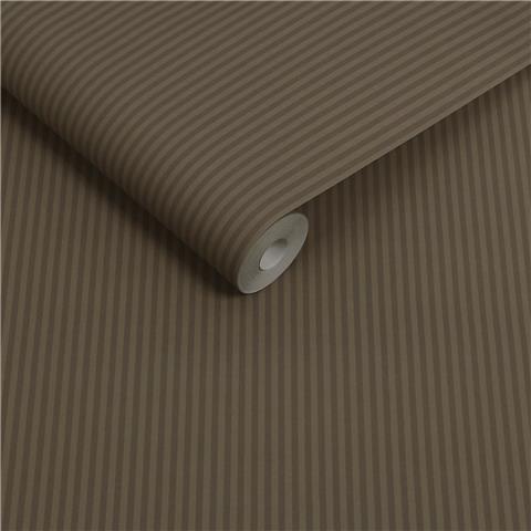 NEXT Ticking Stripe Wallpaper 146880 Mocha